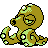 Octillery shiny front-facing sprite from Pokémon Silver