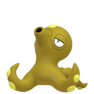 Octillery shiny front-facing sprite from Pokémon Y