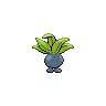 Oddish back-facing sprite from Pokémon White 2