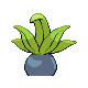 Oddish back-facing sprite from Pokémon Pearl
