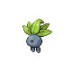 Oddish front-facing sprite from Pokémon Pearl