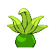 Oddish shiny back-facing sprite from Pokémon Pearl