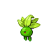Oddish shiny front-facing sprite from Pokémon Pearl