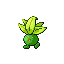 Oddish shiny front-facing sprite from Pokémon Emerald