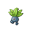 Oddish front-facing sprite from Pokémon FireRed