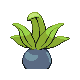 Oddish back-facing sprite from Pokémon HeartGold