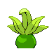 Oddish shiny back-facing sprite from Pokémon HeartGold