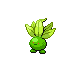 Oddish shiny front-facing sprite from Pokémon Platinum