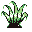 Oddish back-facing sprite from Pokémon Blue