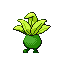 Oddish shiny back-facing sprite from Pokémon Sapphire