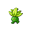Oddish shiny front-facing sprite from Pokémon Sapphire