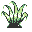 Oddish back-facing sprite from Pokémon Yellow