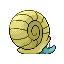 Omanyte back-facing sprite from Pokémon Sapphire