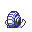 Omanyte back-facing sprite from Pokémon Yellow