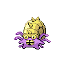Omastar shiny front-facing sprite from Pokémon White