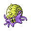 Omastar shiny front-facing sprite from Pokémon Emerald