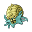 Omastar front-facing sprite from Pokémon Sapphire
