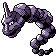 Onix front-facing sprite from Pokémon Crystal