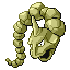 Onix shiny front-facing sprite from Pokémon Emerald