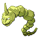 Onix shiny front-facing sprite from Pokémon HeartGold