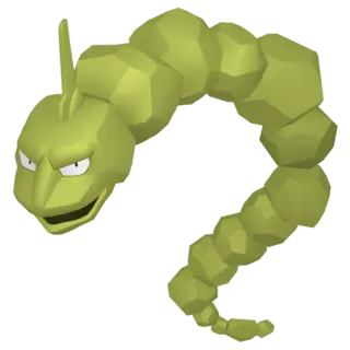 Onix shiny front-facing sprite from Pokémon Shining Pearl