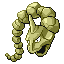 Onix shiny front-facing sprite from Pokémon Ruby