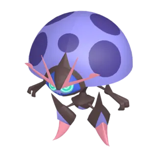Orbeetle shiny front-facing sprite from Pokémon Shield