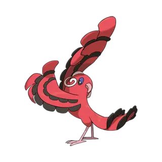 Oricorio official artwork