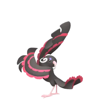 Oricorio shiny front-facing sprite from Pokémon Ultra Moon