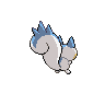Pachirisu back-facing sprite from Pokémon Black