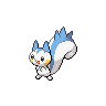 Pachirisu front-facing sprite from Pokémon Black