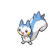 Pachirisu front-facing sprite from Pokémon Diamond