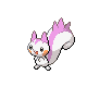Pachirisu shiny front-facing sprite from Pokémon Diamond