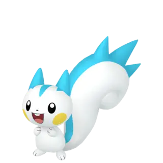 Pachirisu front-facing sprite from Pokémon Omega Ruby