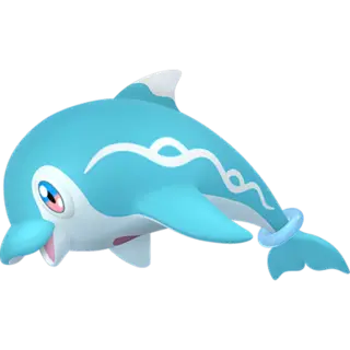 Palafin front-facing sprite from Pokémon Violet