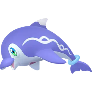 Palafin shiny front-facing sprite from Pokémon Violet