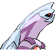 Palkia back-facing sprite from Pokémon Pearl