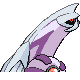 Palkia back-facing sprite from Pokémon HeartGold