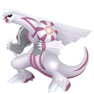 Palkia front-facing sprite from Pokémon Shield