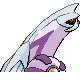 Palkia back-facing sprite from Pokémon Platinum