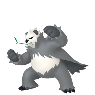 Pangoro front-facing sprite from Pokémon Omega Ruby