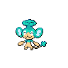 Panpour shiny front-facing sprite from Pokémon Black 2