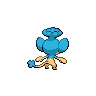 Panpour back-facing sprite from Pokémon Black