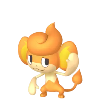 Pansear shiny front-facing sprite from Legends Za