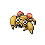 Paras front-facing sprite from Pokémon Emerald