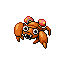 Paras shiny front-facing sprite from Pokémon Emerald