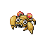 Paras front-facing sprite from Pokémon Sapphire