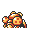 Paras back-facing sprite from Pokémon Yellow