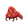 Parasect back-facing sprite from Pokémon White