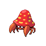Parasect front-facing sprite from Pokémon White